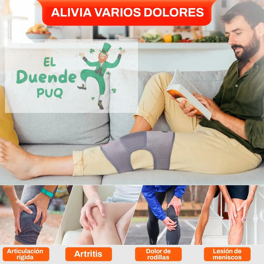 Rodillera Térmica con Vibración